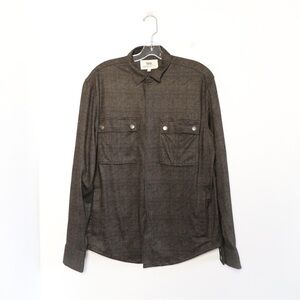 NWOT W.R.K. Nordstrom men’s plaid check shirt M comfortable casual trendy casual